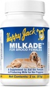 HAPPY JACK Milkade Dog Breeding " Nursing Supplies, Milk Production Aid for Female Dogs " Healthy Litter, Pregnant Prenatal Vitamin with Vitamin B1 (2 oz)