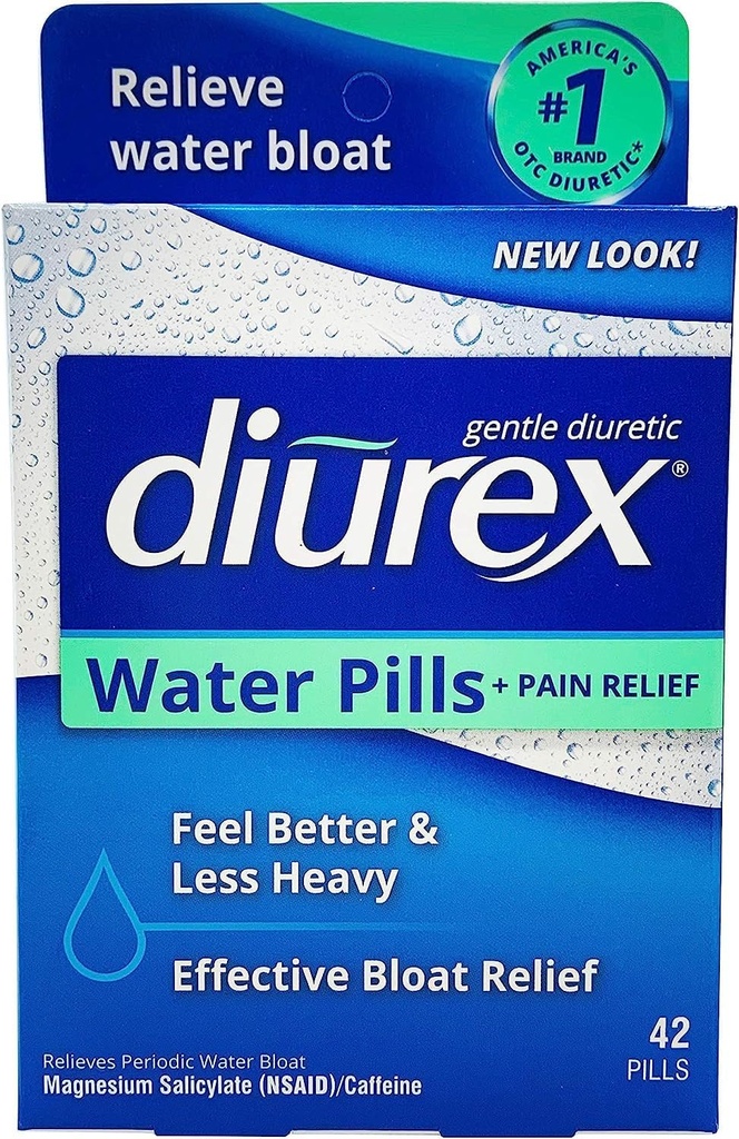DIUREX Water Pills Box of 42