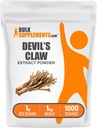 BulkSupplements.com Extract Powder de la garra del diablo - de la raíz de la garra del diablo, Suplemento Herbal - Vegan &amp; Gluten Gratis, 1g por Serving, 1kg (2.2 libras) (Pack of 1)