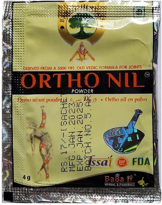 Carreras Hebral Ortho Nil Powder Babaji Herbals 56 piezas