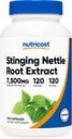 Nutricost Stinginging Nettle Root Extract 7500mg Equivalent, 120 Capsules - Vegetarian Friendly, Non-GMO, Gluten Free