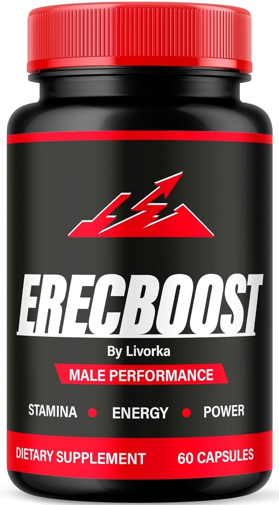 Erecboost Capsules for Hombre, Erecboost Original, Erecboost para Hombres, ErecBooster, Erecboost En Capsulas, ErecaBoost Pills, Erecboost Pastillas, Erecboost Natural Advanced Fórmula, 60 cápsulas