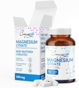 Citrato de magnesio 550 mg por Serving peru Magnesium for Muscle & Support System, 150 cápsulas, 75 Day Supply ¦ citrato de magnesio.