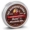 Ridiculosamente fuerte bigote y cera de barba para los hombres ← Todo el día control de estilo para el cabello facial Tame  All Natural Handlebar Moustache Wax - 1oz (30ml)