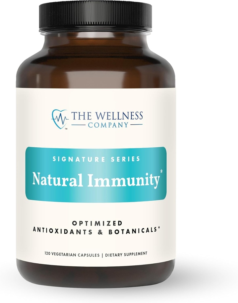 Natural Immunity - Botanical Immune Boost, Targeted Nutrients, T-Cell Support - Oregano, Reishi, Zinc, Vitamina C, Quercetin tención 120 (2 Month Supply)