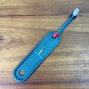 Scoop de sola cápsula - Tamaño 1 - Una herramienta para pesaje y relleno cápsulas (herramienta de llenado para cápsulas vacías Filler, cápsulas Tamaño # 000 00 0 1 2 3 4 5 (1 tamaño de cápsula), Varios