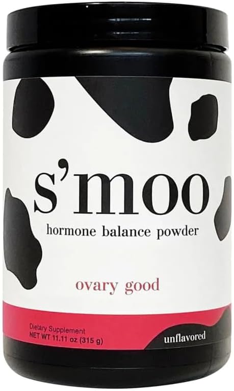 S’moo Ovary Good - Unflavored ← 7-in-1 PCOS Suplemento Silencio PCOS Multivitamina, Myo-Inositol Blend, Equilibrio hormonal para Mujeres, Suplementos de Fertilidad para Mujeres, Salud Ovárica (30 Servimientos)