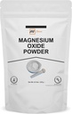 Polvo de óxido de magnesio puro para la salud y la belleza 0,5 libras / 227 GMS