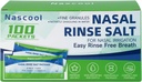 Saline Packets, Premixed Salt Packets for Nose Wash Refill (100 Cuentas)