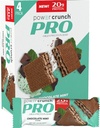 Power Crunch PRO Protein Wafer Bares, High Protein Snacks with Delicious Taste, Chocolate Mint, 2.0 Ounce (4 Conde)