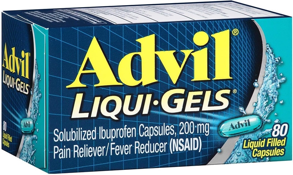Advil Liqui-Gels 80 Liqui-Gels