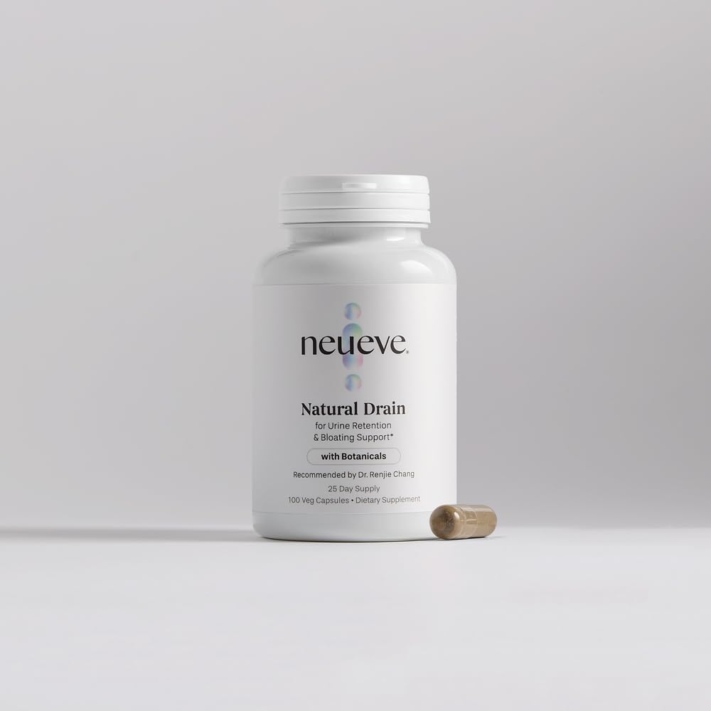 Control de Urina NeuEve con Drain Natural Suplemento diario tóxico ayuda a reducir la retención de orina, apoyando un rastro urinario saludable