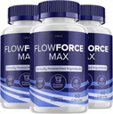 (3 Pack) FlowForce Max Suplemento Energía Avanzada, Suplemento para Hombres, Flow Force Max Suplementos Flowforce Max para Hombre Salud Suplemento, FlowForce Max Reseñas (180 cápsulas)