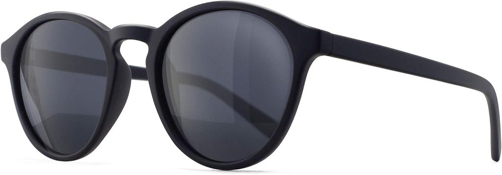 SUNGAIT Classic Gafas de sol polarizadas redondas para hombres retro Estilo UV400