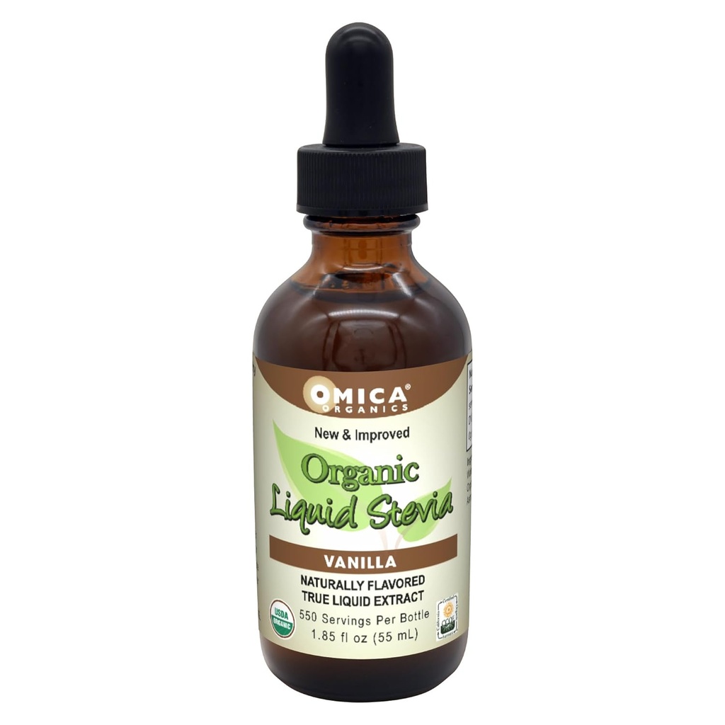 Omica Organics Liquid Stevia - Vainilla (1.85 fl oz)