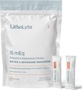 Kidney Health 15 mEq tención Agua " Beverage Enhancer for Kidney Health ← Desarrollado por Urólogos 60 Sticks