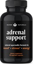 Soporte Adrenal - Cortisol Manager &amp; Complementos de Apoyo Adrenal con Ashwagandha Extract, Rhodiola Rosea, Holy Basil to Support Stress, Fatigue & Energy Нованых Adaptogens for Daily Support Ø 60 Capsules