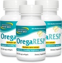 NORTH AMERICAN HERB &amp; SPICE OregaResp P73-60 Softgels - Pack of 3 - Supports Immune &amp; Respiratory Health - Multiple Spice Oil Complex with Oreganol P73 Oregano Oil - Non-GMO - 90 Total Servings