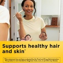 Nature Made Biotin 1000 mcg, Dietary Supplement Supports Healthy Hair & Skin, 120 Softgels, 120 Day Supply (Pack of 2)