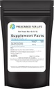 Prescribed For Life Red Yeast Rice Powder, Red Yeast Rice Supplement to Support Health, Vegan, Gluten Free, Non GMO, Monascus purpureus (12oz / 340g)
