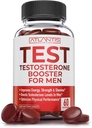 Atlantis Nutrición Testosterona Booster Para Hombres Gummies - Enhancement masculino, Boosts Energy, & optimiza el rendimiento físico Formulado w/Tribulus, Horny Goat Weed, Saw Palmetto, Maca Root - 60 Gummies