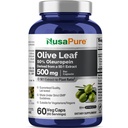 NusaPure Olive Leaf Capsules, 500 mg, 60 Veg Capsules (Non-GMO, Vegan)