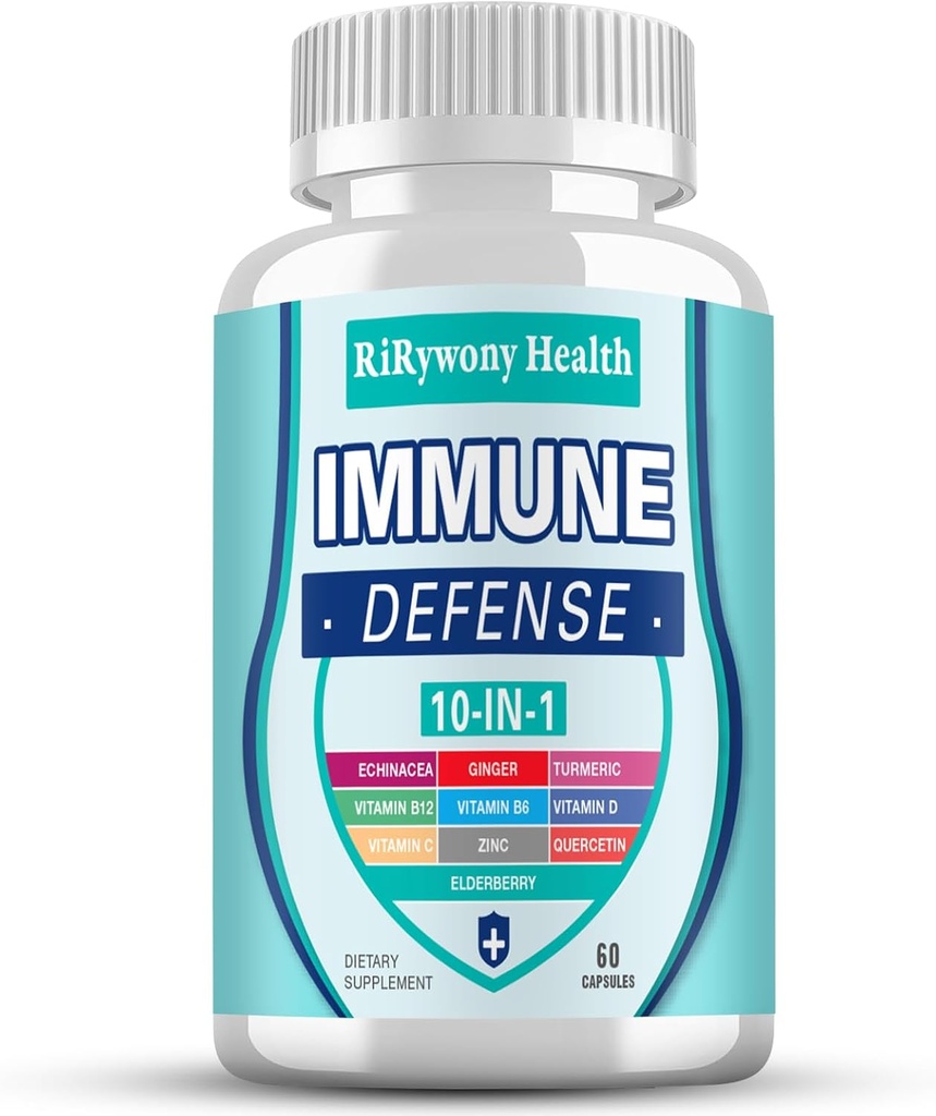 Immune Support Supplement - Immune System Booster for Adults Made in USA-063-0911XL-112NAD