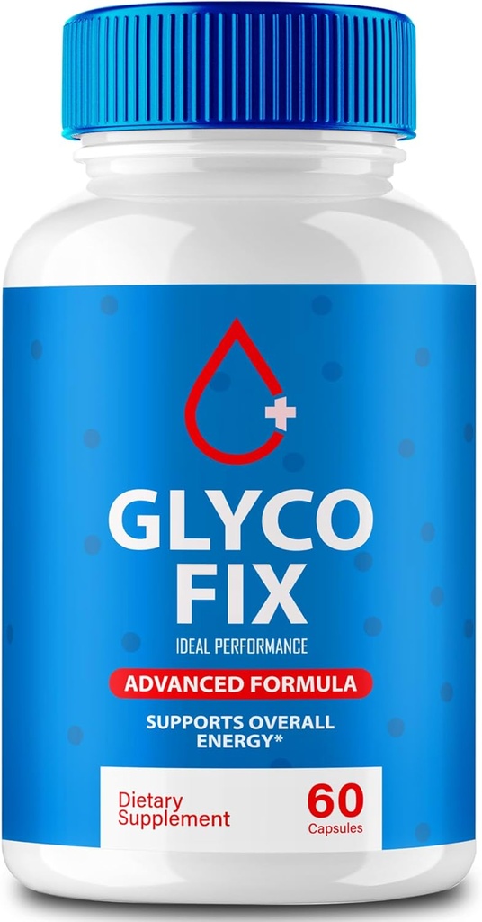 IDEAL PERFORMANCE Glycofix Capsules, Glycofix Support Supplement Pills - Maximum Strength, GlycoFix Health & Wellness Capsules, GlycoFix All Natural Formula, GlycoFix Capsules Reviews (60 cápsulas)