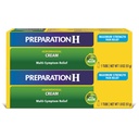 Preparation H Hemorrhoid Symptom Treatment Cream (2 x 1.8 Ounce Tube), Maximum Strength Multi-Symptom Pain Relief with Aloe