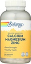 Solaray Calcio, Magnesio, Zinc Capsules, 250 Conde