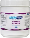 KALA HEALTH MSMPure Coarse Flakes MSM Powder – US-Made MSM for Joint Health, Skin Appearance y Hair & Nail Support – 2.2 lb, Organic Sulfur
