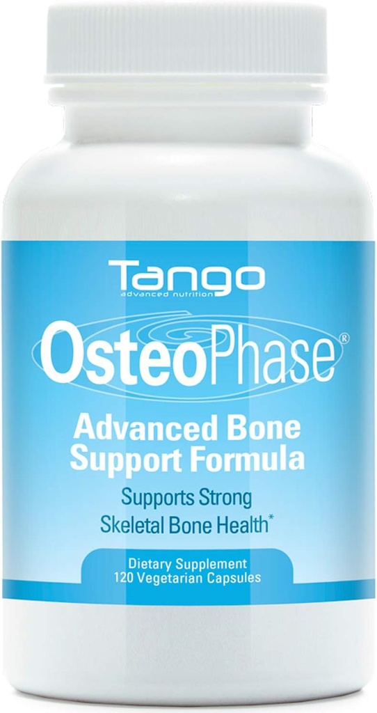 OsteoPhase Natural Herbal Bone Support Fórmula (120 cápsulas vegetarianas)