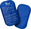 Empaquetaduras de hielo para lesiones Reutilizables - Grande, Azul Oscuro, 2 Cuenta - Gel Ice Packs &amp; Compresss fríos para cuello, hombro, rodillas &amp; respaldo Dolor Alivio - Terapia flexible y duradera