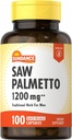 Vitaminas Sundance Saw Palmetto 1200 mg - 100 cápsulas, paquete de 2