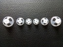 Hearing Aid Ear Piece Open Domes Set 6mm/9mm/12mm (3 Pairs) Comfortable PSAP (Personal Sound Amplifiers Product) Ear Tips Invisible, Perfect for Open Air (Open fit), Except for RIC