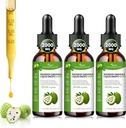 (3 Pack)Soursop Graviola Liquid Drops 2000mg, 98% Absorption Soursop Bitters Liquid for Cell Support " Regeneración, Immune Boost, Liver, Herbal Goodness, Sugar/Gluten Free, Natural Flavor, 6 Fl Oz