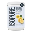 Isopure 20g Grass-Fed Collagen Peptides with Biotin + Vitamin C – Supports Skin, Hair, Nails & Joint Health – Lemonade, Keto Friendly Collagen Powder, 14 Servings