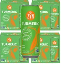 ZYN Turmeric Wellness Drink (24 Pack), Mango Lychee Flavored Turmeric Curcumin Drink with Black Pepper, No Añadido Sugar, Low Carb & Low Calorie Drink, Clean Alternative