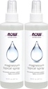 AHORA Soluciones, rayos tópicos de magnesio, del fondo marino antiguo de Zechstein, altamente concentrado, 8 Fl Oz (Pack of 2)