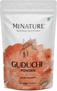 minature Guduchi (Giloy) Powder Silencio (Tinospora Cordifolia) ← Apoyo Saludable Digestión Silenciosa Inmunidad Booster habit Indian Giloy Powder ← Resealable Zip Lock Pouch  227g (8oz)