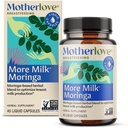 Más Milk Moringa. Aumentar el suministro de leche materna, 45 cuenta (Pack of 1)