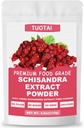 Premium Schisandra Extract 10:1 Powder, 100% Natural Powder, No GMO, No Additives, Vegan