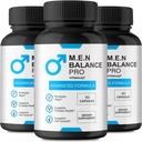 M.E.N Balance Pro Capsules - Official Men Balance Pro Pills to Support Prostate Heath, All Natural Formula for Energy Levels " Total Well-Being, Premium M.E.N Balance Pro Reviews (3 Pack)