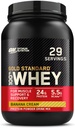 Optimum Nutrition Gold Standard 100% Whey Protein Powder, Banana Cream, 2 libras (Packaging May Vary)