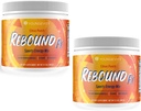 Youngevity Rebound Fx Citrus Powder, 360g – Suplemento de Energía, Enriquecido con Vitaminas, Minerales y Antioxidantes – Immune System Booster Powder - Energy Vitamins Drink Mix for Women &amp; Hombre (2 Pack)