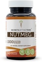 Secrets of the Tribe Nutmeg 60 Capsules, 1000 mg, Nutmeg (Rou Dou Kou, Myristica Fragrans) Dried Nut (60 Capsules)