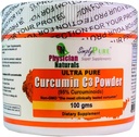 Curcumina ultra pura C3 Complejo Polvo 100% Pura Curcumina Extracto 100 GMS 11X Absorción Soporte Conjunto y Salud Inmune