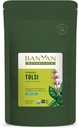 Banyan Botanicals Tulsi Powder – Organic Tulsi – Holy Basil (Ocimum Sactum) – Ayurvedic Adaptogen for Healthy Lung Function and Peaceful Well-Being and * – 1⁄2 lb. – Non-GMO Sustentably Sourced Vegan