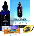 Omni Drop Program, Authentic Omnitrition - Basic Bundle Incluye*** 4 oz Bottle Omni Drops with Vitamin B12 Program Guide, Muestras y un Snapgate 10 Ft. Carabiner Tape Measure