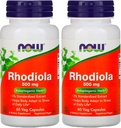 Now Foods Now Foods, (2 Pack) Rhodiola, 500 mg, 60 Veg Capsules